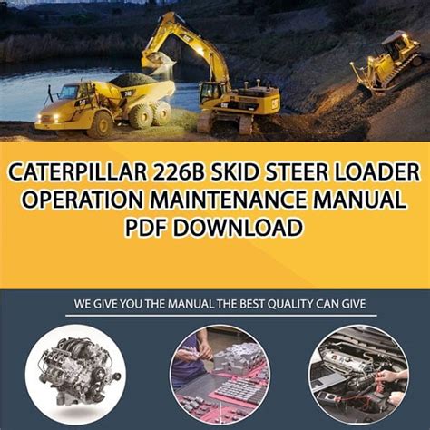 cat skid steer 226b operators manual|caterpillar 226b for sale.